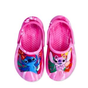 Disney Lilo & Stitch Toddler Girl Clogs Size 9/10